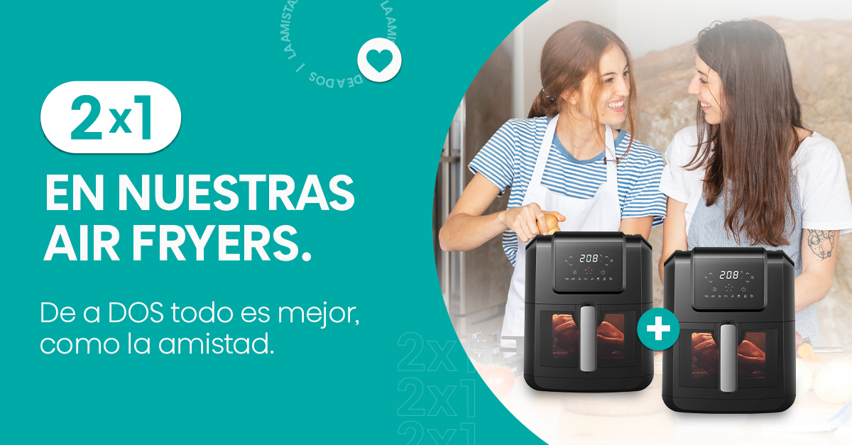 Air Fryer 2x1